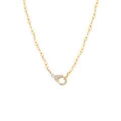 Colar bolinhas intercaladas