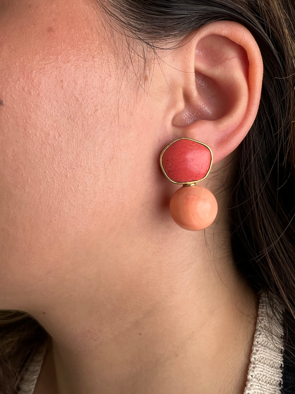 Brinco Coral ursula