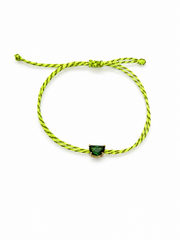 Pulseira meia lua turmalina