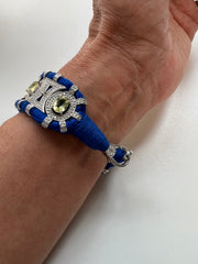 Pulseira Asha   com pedras naturais e moissanites