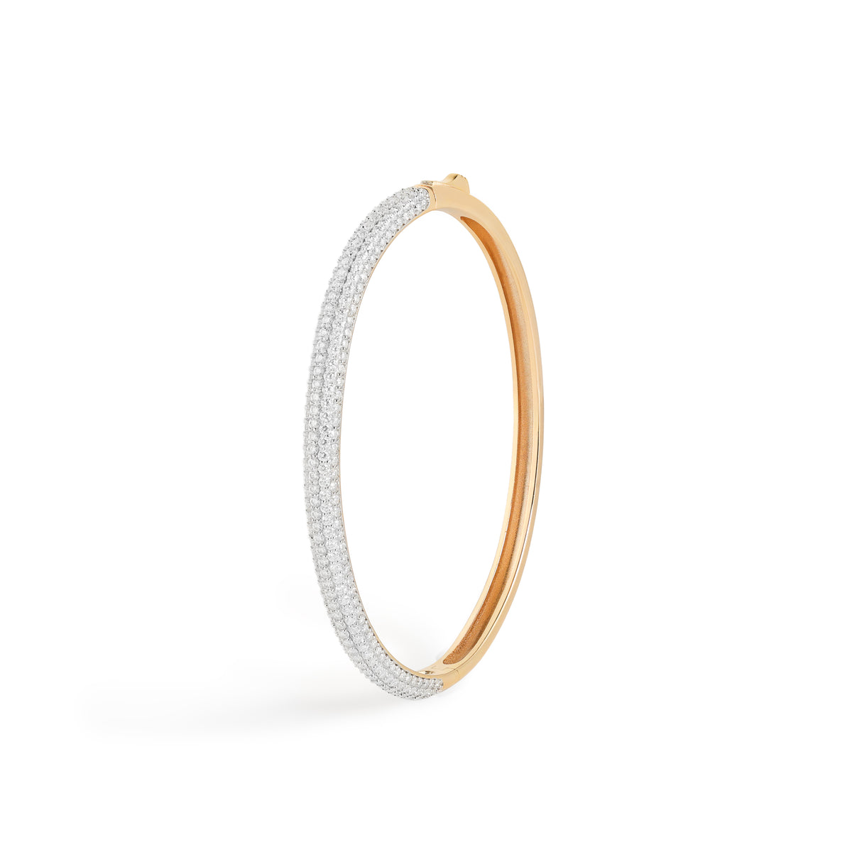 Bracelete Pavè moissanite