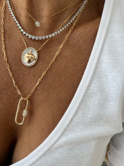 Colar Sagrado Coração de Maria