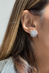 Brinco luz Moissanite