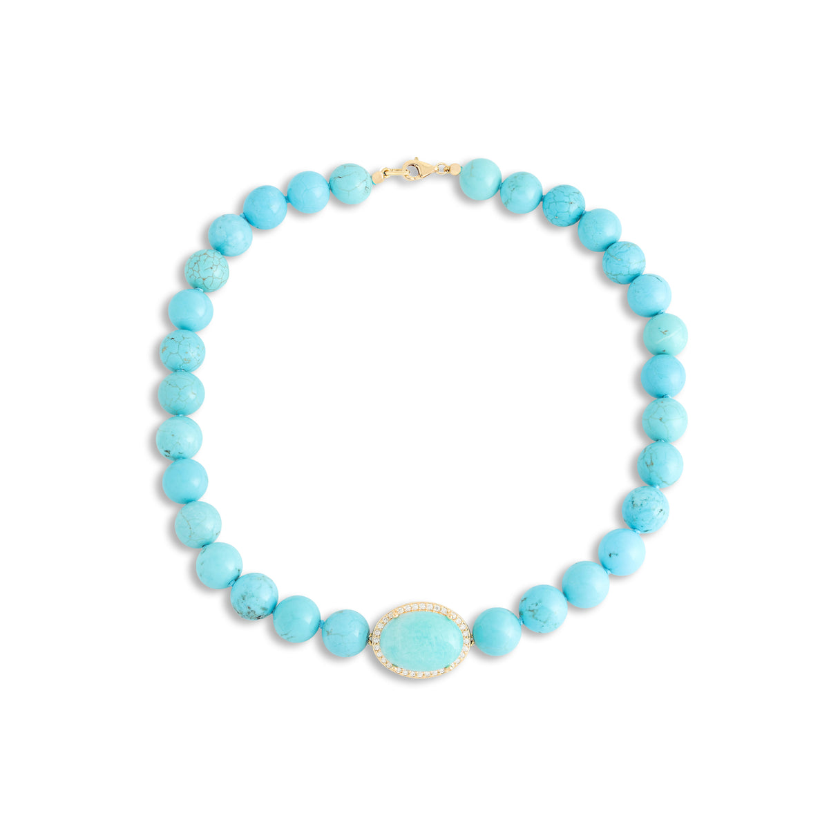 Colar Saint-Tropez turquesa