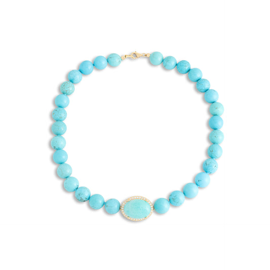 Colar Saint-Tropez turquesa