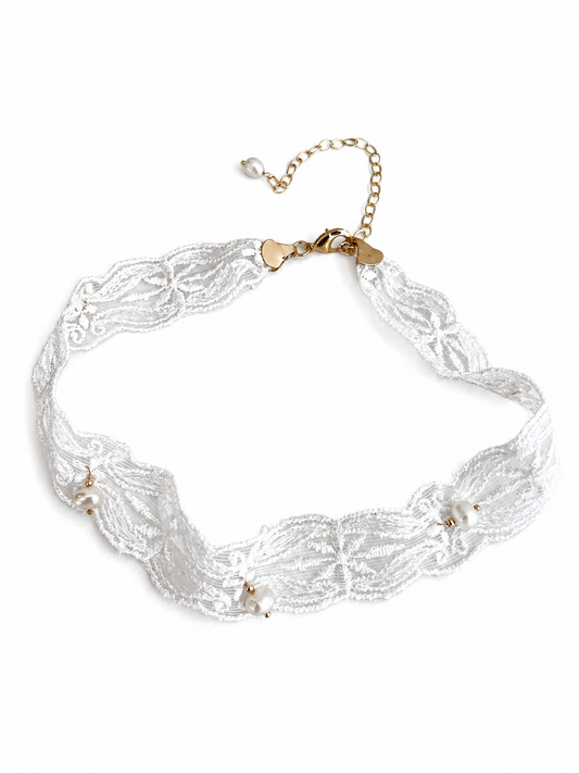 Choker Belle pérolas