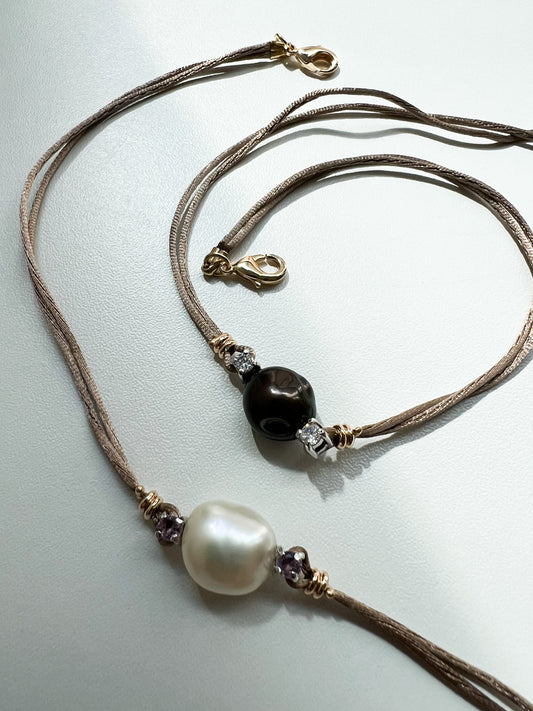 Choker pérolas
