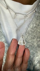 Medalha Nossa Senhora Aparecida Moissanite