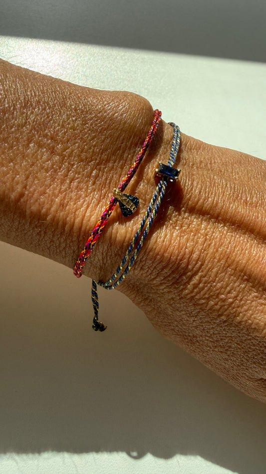 Pulseira fio de seda Nossa Senhora Aparecida