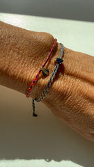 Pulseira fio de seda Nossa Senhora Aparecida