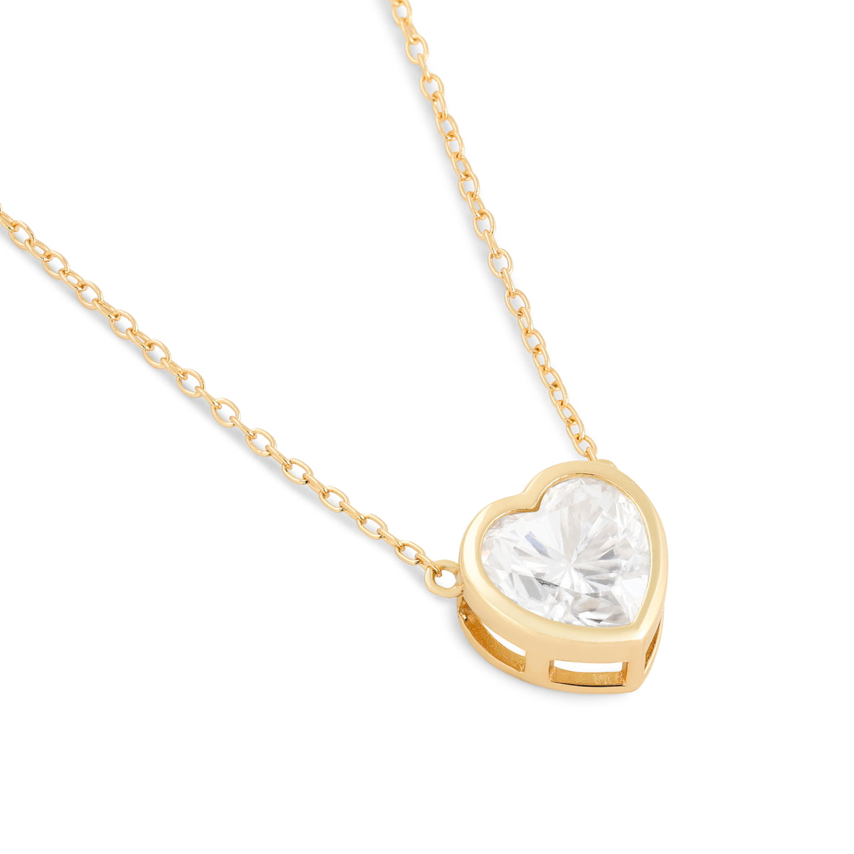 Colar Amour Shine moissanite