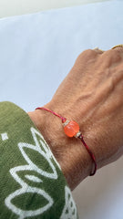 Pulseira fio de seda pitangas