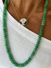Colar Green Beads