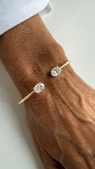 Bracelete dois pontos 6x8mm