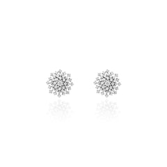 Brinco luz Moissanite
