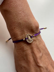 Pulseira Fio de seda Nossa Senhora Aparecida