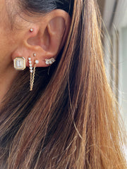 Brinco corrente 2 furos Esther