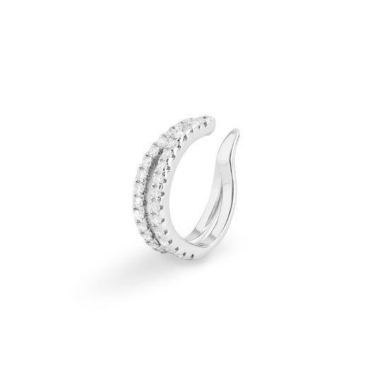 Piercing duplo Moissanite