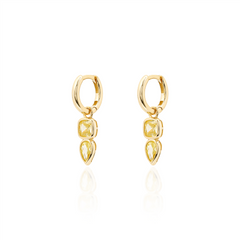 Brinco pedras Yellow fancy