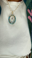 Pingente Medalhas bordadas