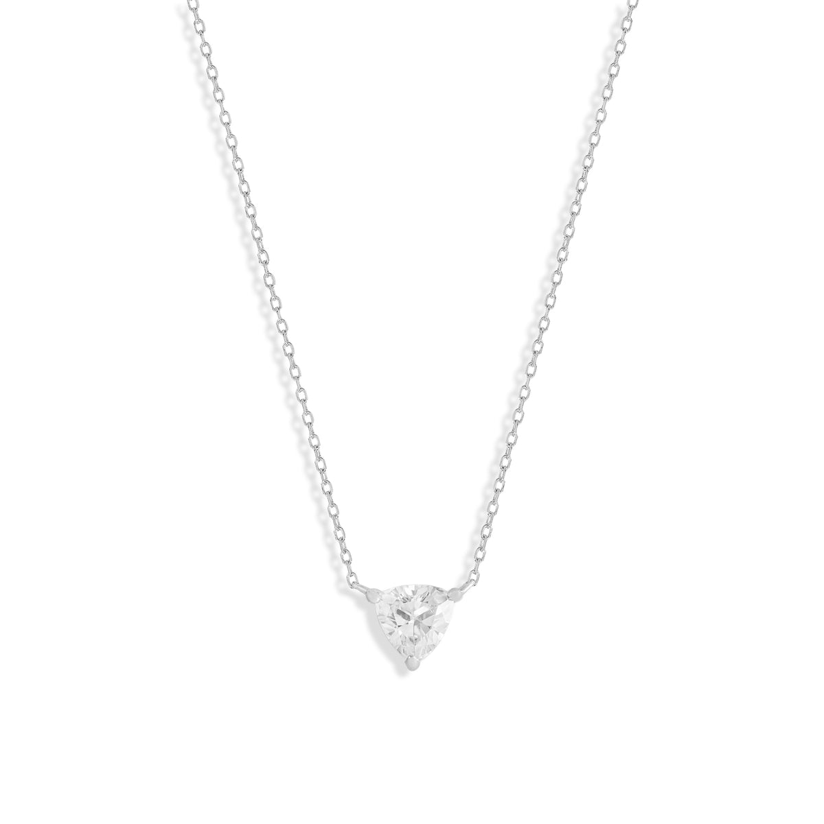 Colar trilhante Moissanite