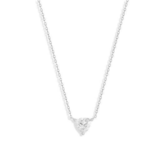 Colar trilhante Moissanite