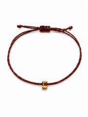 Pulseira fio de seda Safira Siri Lanka