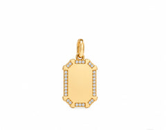 Pingente placa Analu