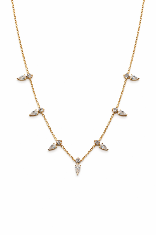 Colar gota Celeste