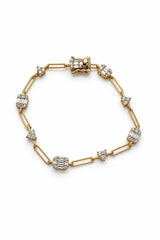 Pulseira com baguetes