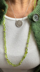 Colar pedras peridoto