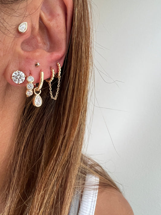 Argola pontos cravações inglesa