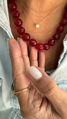 Colar Jade vermelha