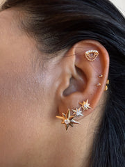 Brinco star Moissanite TAM P