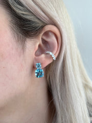 Piercing pedras moissanites