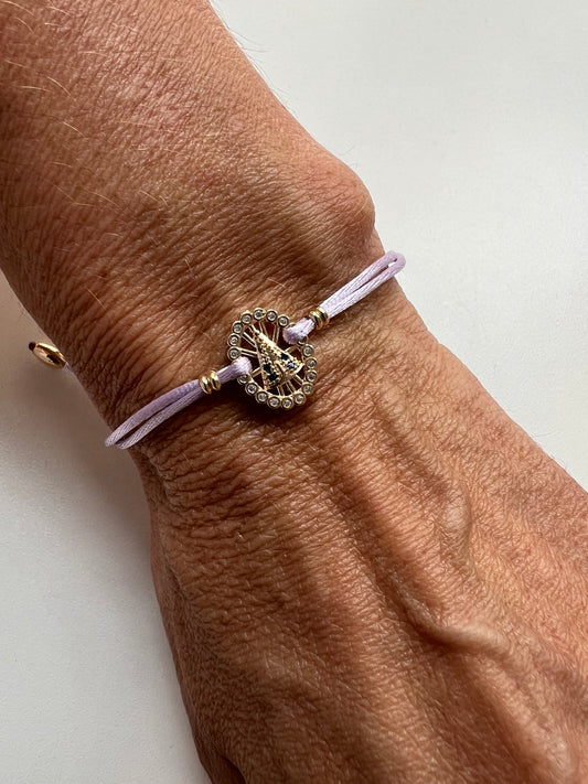 Pulseira Fio de seda Nossa Senhora Aparecida