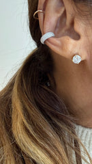 Piercing bojudinho Moissanites