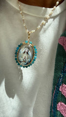 Pingente Medalhas bordadas