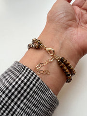 Pulseira Camburi olho de tigre