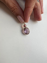 Pingente pedras naturais colors