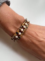 Pulseira Camburi olho de tigre
