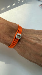 Pingente clic cravados Moissanites