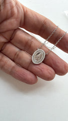 Medalha Milagrosa Moissanite