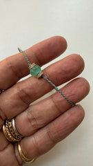 Pulseira fio de seda pitangas