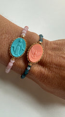 Pulseiras pedras religiosas
