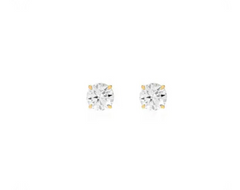 Ponto de luz moissanite 8mm