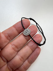 Pulseira fio de seda Nossa Senhora das Graças