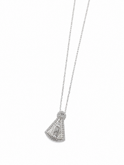 Medalha Nossa Senhora Aparecida Moissanite