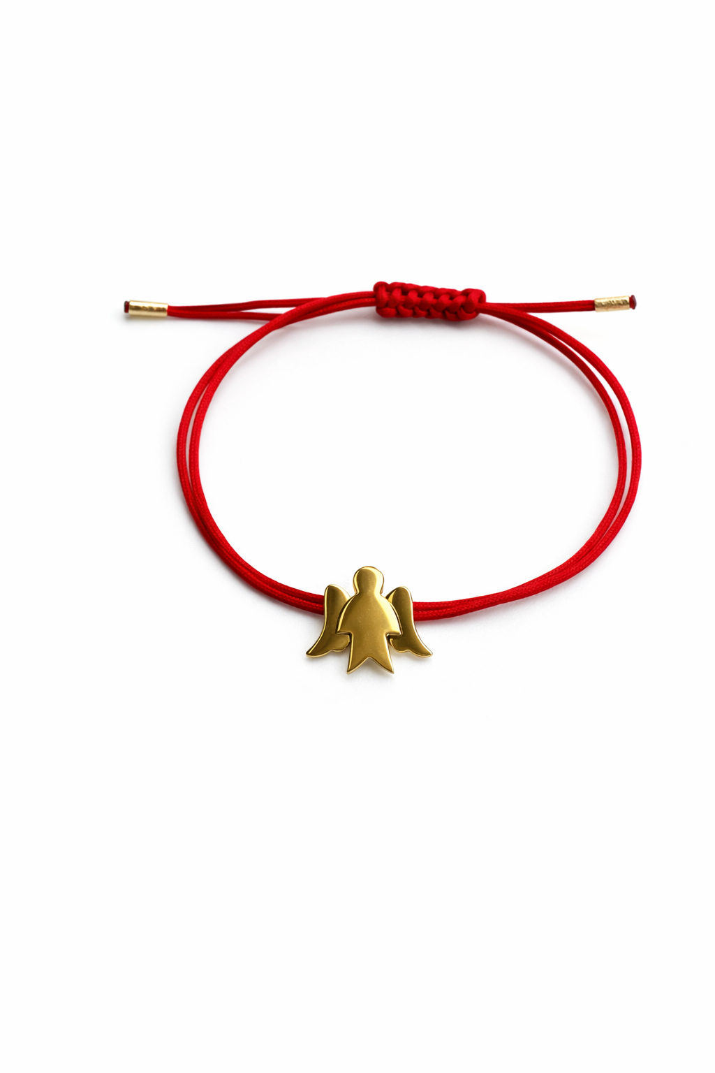 Pulseira anjo fio de seda