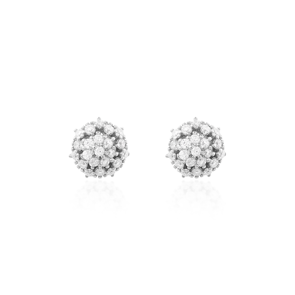 Brinco Bouquet moissanite